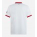 Echipament fotbal AC Milan Tricou Deplasare 2024-25 maneca scurta